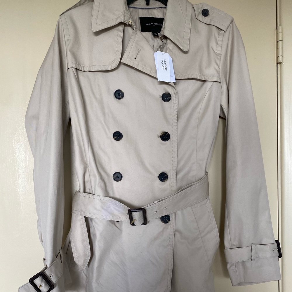 Banana Republic trench coat